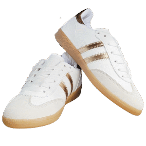 Tenis Ziva Blanco y Oro Rosado